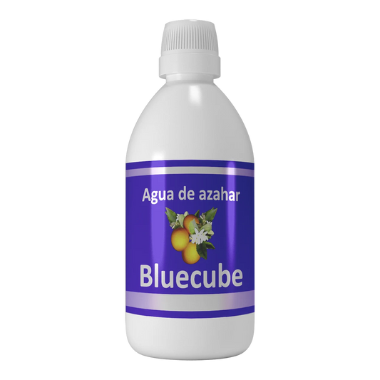 Agua De Azahar Bluecube | al contrario que otras aguas de azahar existentes en el mercado, que son productos cosméticos, es una bebida aromatizada para diluir.