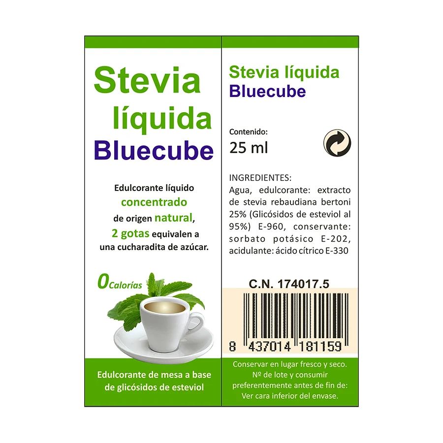 Stevia Líquida Bluecube