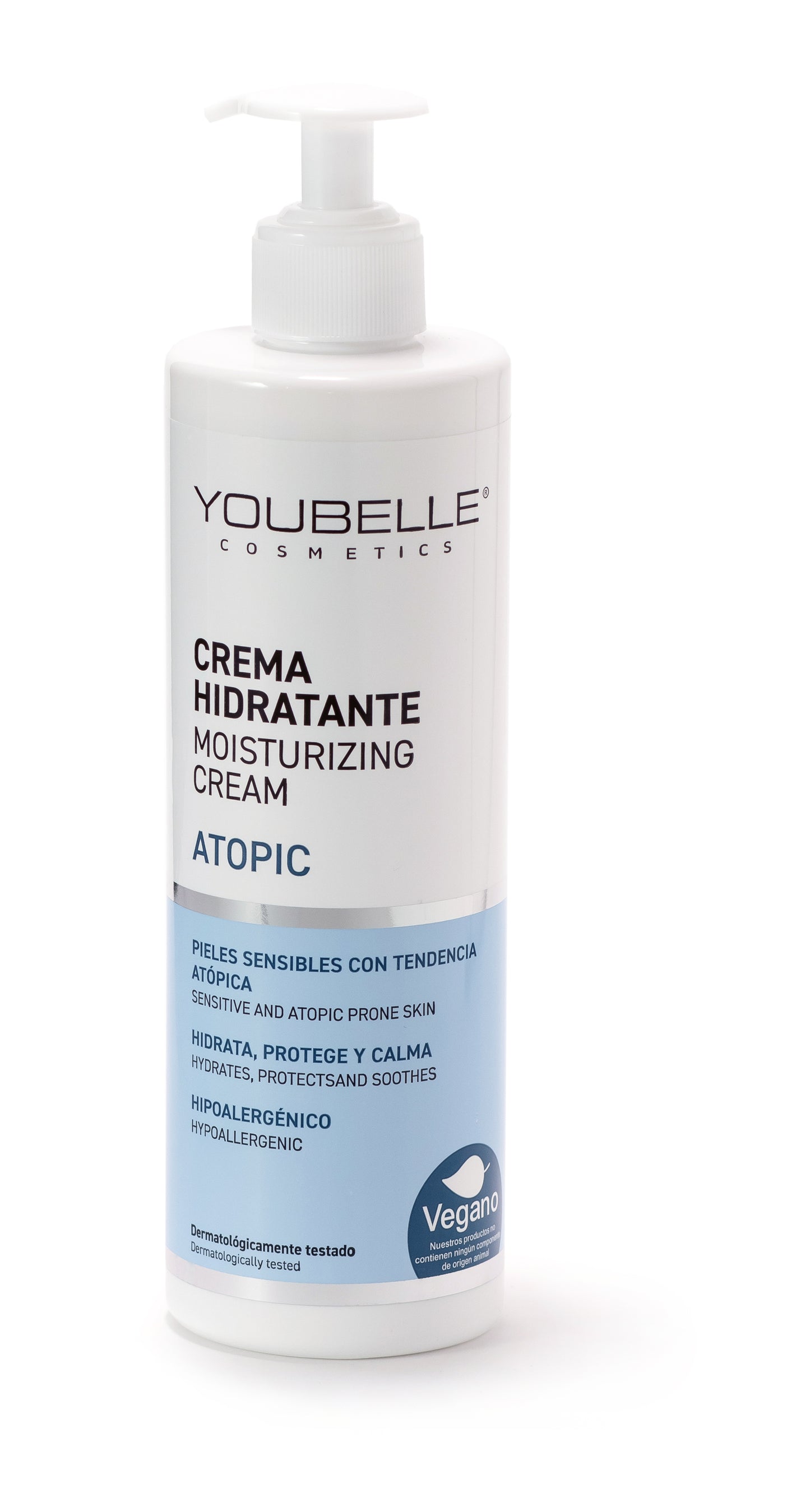 YOUBELLE FARMADESCANSO Crema Hidratante Atópica | Hidratación Intensa | Para Todas Las Edades | Protege E Hidrata Pieles Atópicas