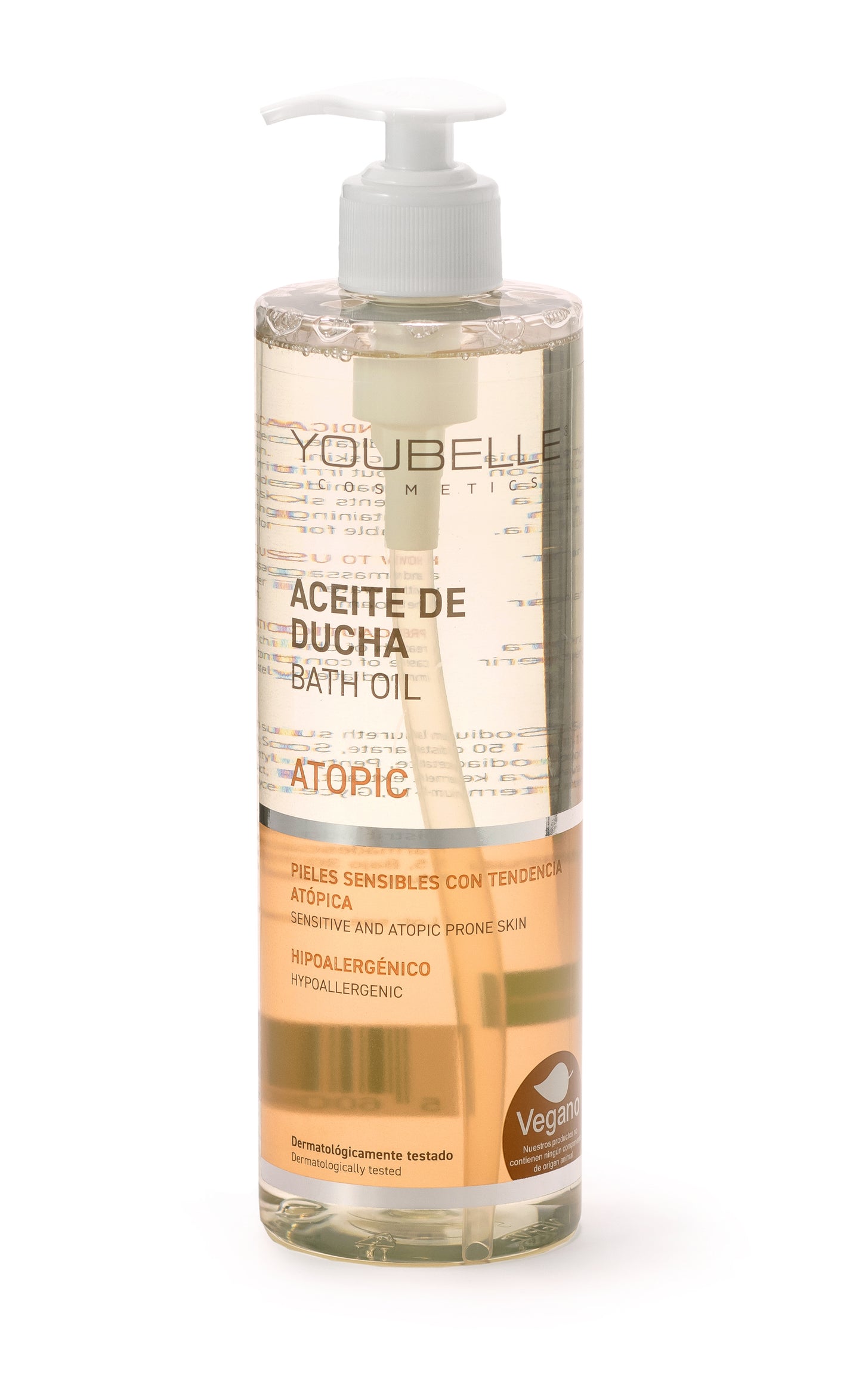 YOUBELLE FARMADESCANSO Aceite de Ducha Atópico | No Grasa | Recomendación médica | Protege Y Cuida Pieles Atópicas | Producto dsitribuido por Farmadescanso